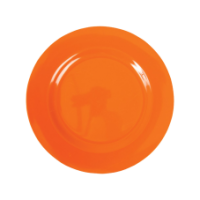Orange Melamine Side Plate Kids Plate Rice DK